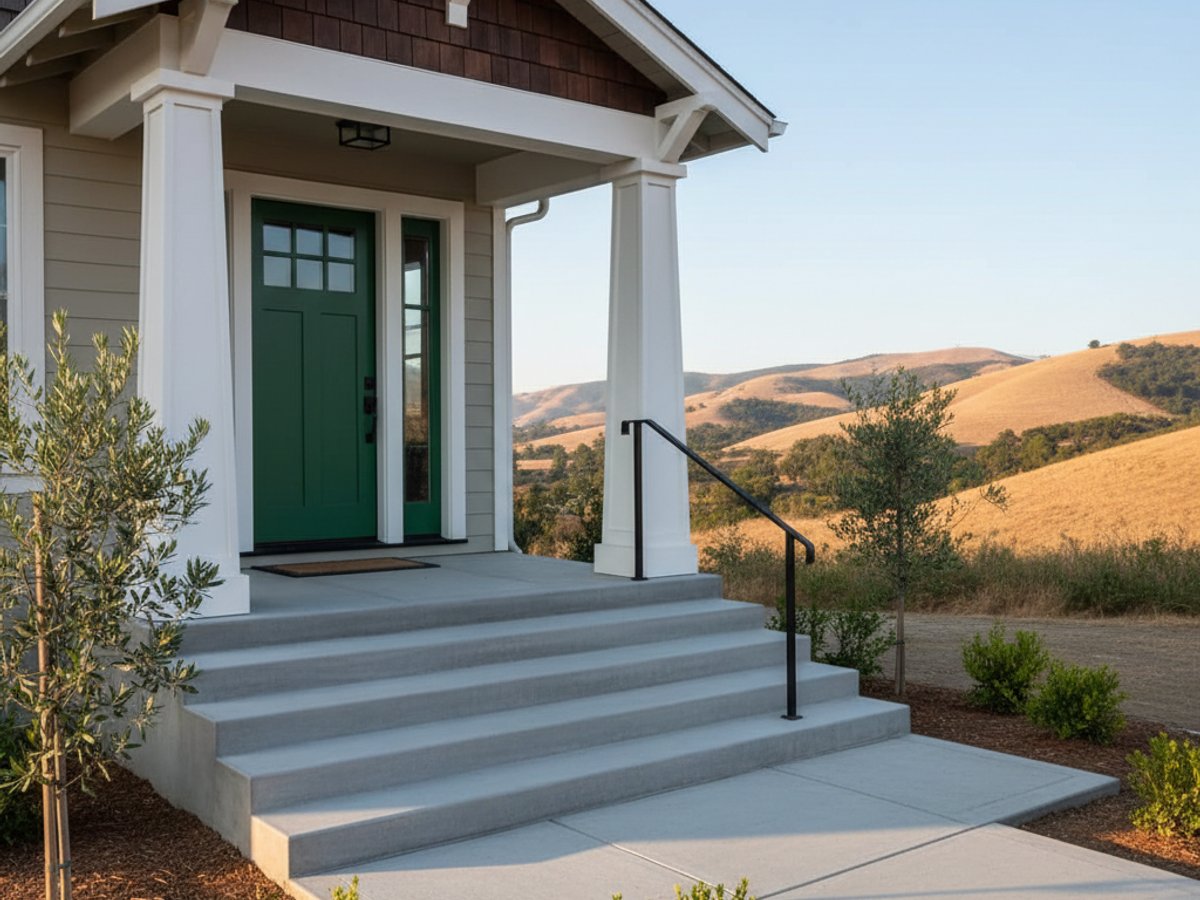 Exposed Aggregate & Decorative Finishes completed by Neighborly concrete in Rocklin, CA