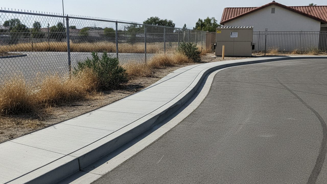 Concrete Driveways completed by Neighborly concrete in Orangevale, CA