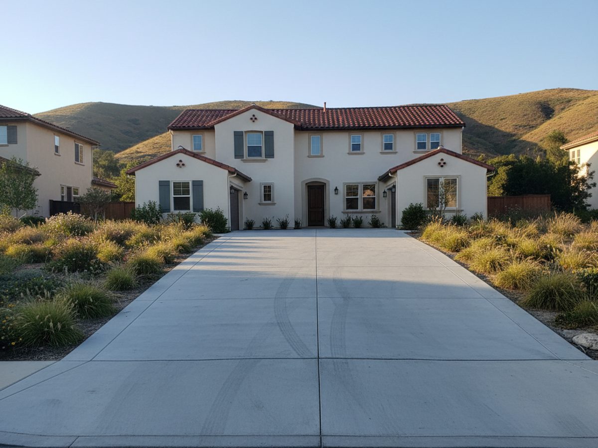 Concrete Patios completed by Neighborly concrete in Auburn, CA